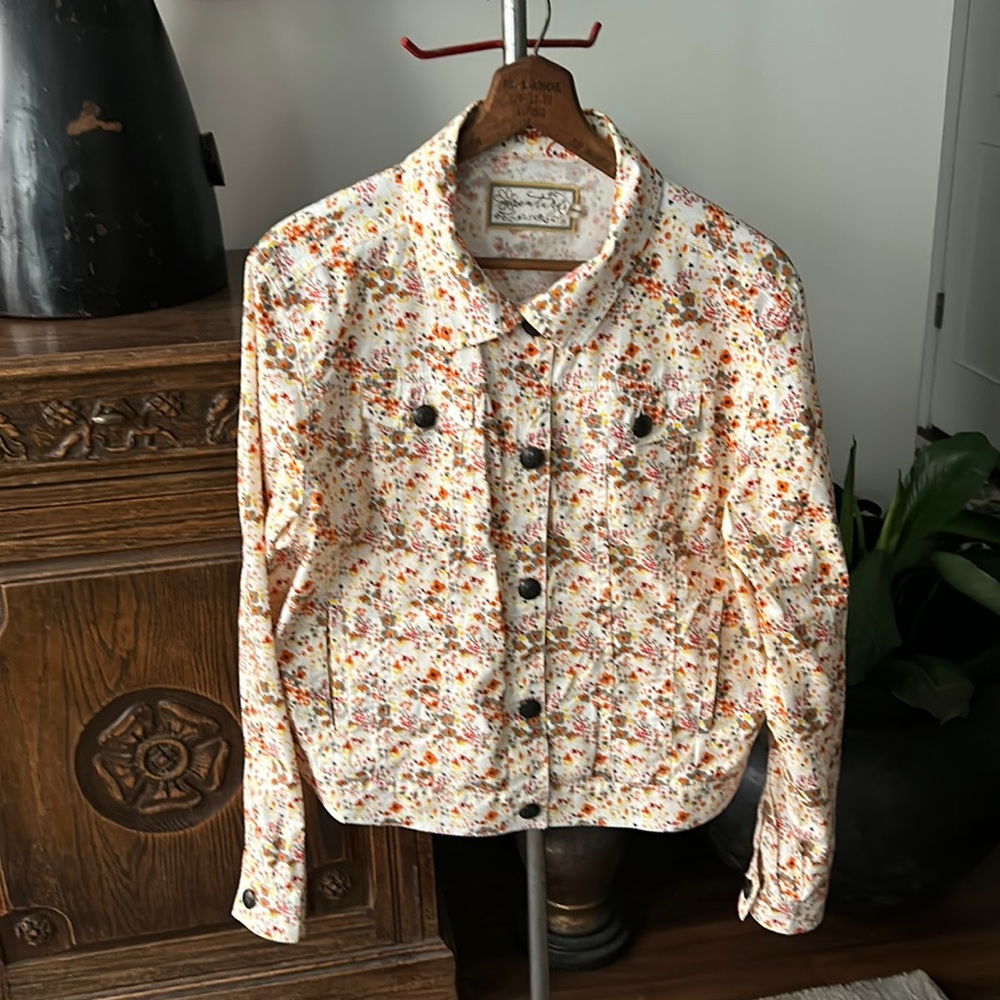 Adventura Fall Floral Jacket Size XL